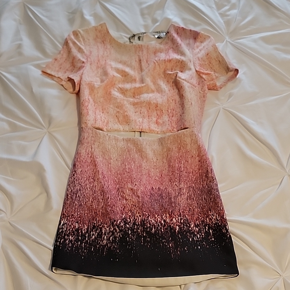 Hello Molly elegant Pink Ombre Dress